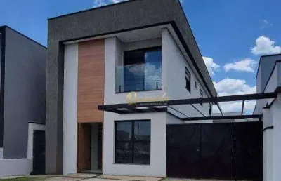 Sobrado novo à venda, 3 dormitórios, 1 suíte, piscina, condomínio evidências, indaiatuba.