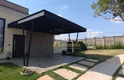 Casa térrea, à venda, 3 dormitórios, 1 suíte, planejados, condomínio vila paraty, indaiatuba.