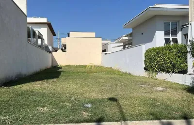 Terreno residencial á venda, 150 m², plano, condomínio park real, indaiatuba.
