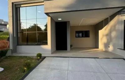 Casa nova à venda, 3 quartos, 1 suíte, planejados, condomínio gran reserve, indaiatuba.