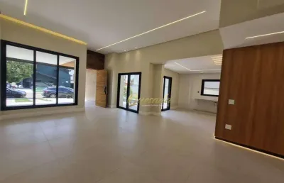 Sobrado novo à venda, 3 suítes, planejados, piscina, condomínio alto de itaici, indaiatuba.
