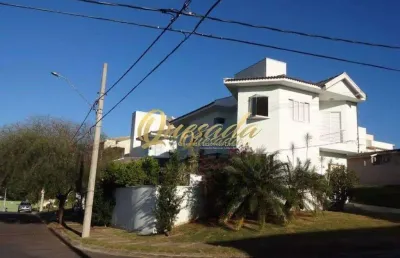 Sobrado para locação, 6 quartos, planejados, condomínio jardim portal de itaici, indaiatuba.