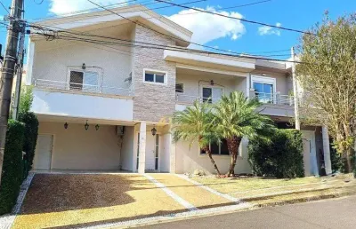 Sobrado à venda, 4 suítes, piscina, hidromassagem, planejados, condomínio villa romana, indaiatuba.