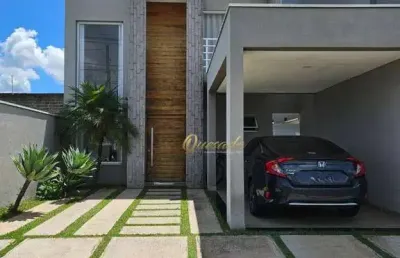 Sobrado à venda, 3 dormitórios, 1 suíte, planejados, condomínio jardim park real, indaiatuba.