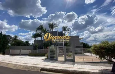 Sobrado para locação, 5 suítes, piscina, spa, condomínio terras de itaici, indaiatuba.