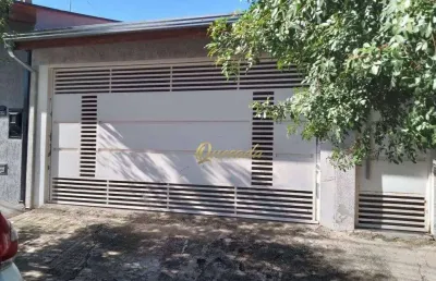 Casa à venda, 2 dormitórios, churrasqueira, parque campo bonito, indaiatuba.