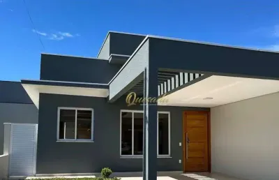 Casa térrea para locação, 3 dormitórios, 1 suíte, condomínio park real, indaiatuba.