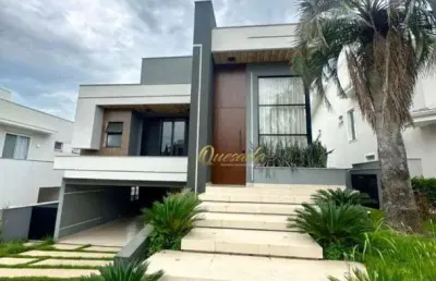 Sobrado à venda, 3 suítes, planejados, piscina, condomínio vila paradiso, indaiatuba.