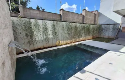 Sobrado novo à venda, 4 suítes, piscina, condomínio milano, indaiatuba.