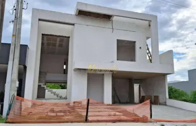 Sobrado novo à venda, 3 suítes, escritório, piscina, condomínio jardins di roma, indaiatuba.