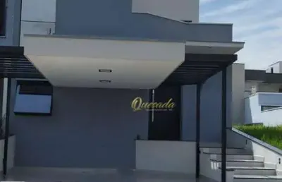 Sobrado novo à venda, 4 suítes, planejados, quintal, condomínio jardim toscana, indaiatuba.