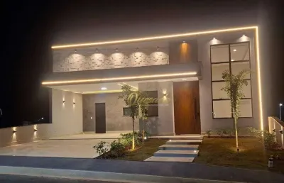 Casa térrea nova, à venda, 3 suítes, planejados, piscina, condomínio dona maria cândida, indaiatuba.