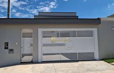 Casa térrea nova à venda, 3 dormitórios, quintal amplo, jardim casablanca, indaiatuba.