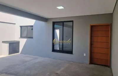 Casa térrea nova, à venda, 2 dormitórios, 1 suíte, smart city, indaiatuba.