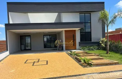 Casa térrea nova, à venda, 3 suítes, planejados, piscina, condomínio maria cândida, indaiatuba.