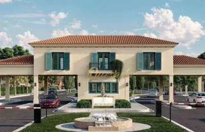 Terreno residencial à venda, de esquina, 448,77 m², condomínio ville provence, indaiatuba.