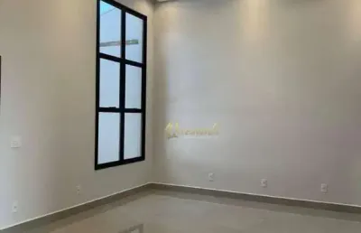 Casa térrea nova, à venda, 3 quartos, 1 suíte, jardim monte carlo, indaiatuba.