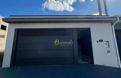 Casa nova à venda, 3 quartos, 1 suíte, planejados, jardim nova veneza, indaiatuba.