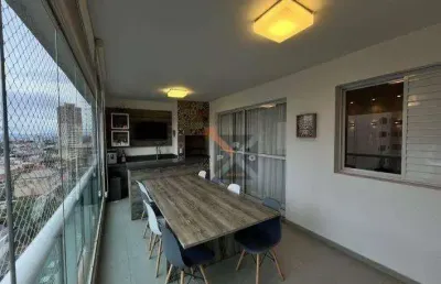 Apartamento mooca sacada gourmet -110m² 03 suítes 02 vagas e depósito privativo-piscina coberta aquecida-condomínio clube