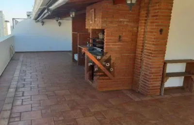 Linda cobertura duplex 445mts a.u-pronta para morar-vista privilegiada da cidade-a 10min do metrô campo belo-4 suítes-3 vagas-terraço gourmet