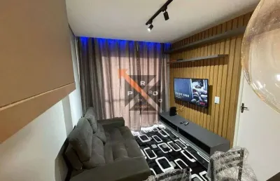Brás studio - 1 quarto, 1 sala ampla e iluminada, 1 banheiro moderno, 1 vaga - sacada - metrô pedro ii - metrô brás