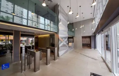 Up offices berrini - 65m² - recepção - 2 wcs-3 salas-2 vagas-2 varandas-ar condicionado-metrô brooklin-cptm morumbi-shopping morumbi