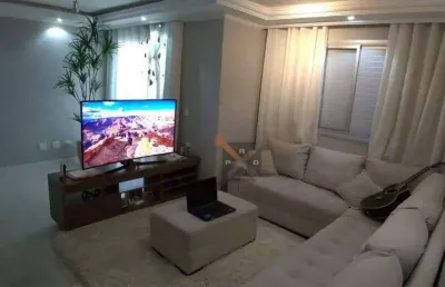 Lindo apto 3 dorms com sala ampliada-móveis planejados-sacada-metrô vila união