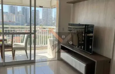 Apartamento mobiliado na mooca - sacada gourmet - 01 suíte