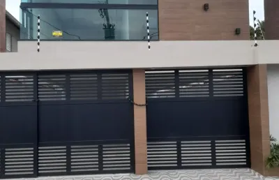 Casa em condomínio fino acabamento 2 dormitórios com 2 suites na tupi.