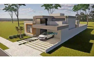 Casa à venda, 196 m² por r$ 1.990.000,00 - santorini residencial club - paulínia/sp