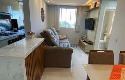 Apartamento com 2 dormitórios à venda, 44 m² por r$ 375.000,00 - residencial for life park premium - paulínia/sp