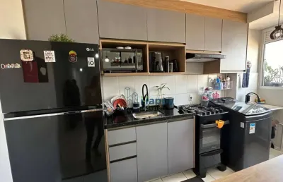 Apartamento com 2 dormitórios à venda, 44 m² por r$ 375.000,00 - residencial for life park premium - paulínia/sp