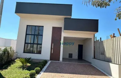 Casa térrea com 3 dormitórios à venda, 139 m² por r$ 950.000 - residencial terras da estância - ala do bosque - paulínia/sp