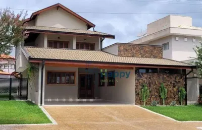 Casa com 5 dormitórios à venda, 428 m² por r$ 2.500.000,00 - residencial villa lobos - paulínia/sp