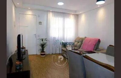 Apartamento com 2 dormitórios à venda, 49 m² por r$ 235.000,00 - parque bom retiro - paulínia/sp