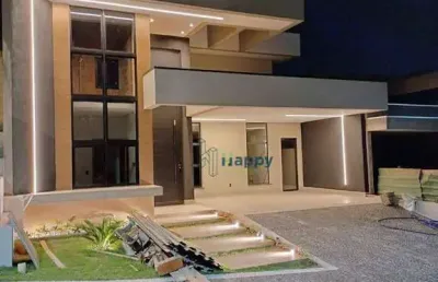 Casa com 3 dormitórios à venda, 200 m² por r$ 1.800.000,00 - santorini residencial club - paulínia/sp