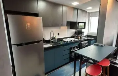 Apartamento com 2 dormitórios à venda, 44 m² por r$ 380.000,00 - residencial for life park premium - paulínia/sp
