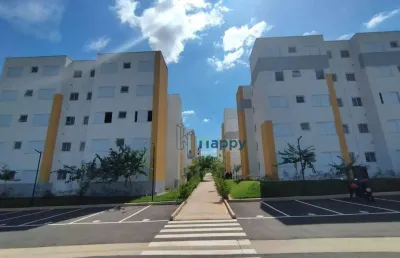Apartamento com 2 dormitórios para alugar, 49 m² por r$ 1.620,00 mês - são domingos - paulínia/sp