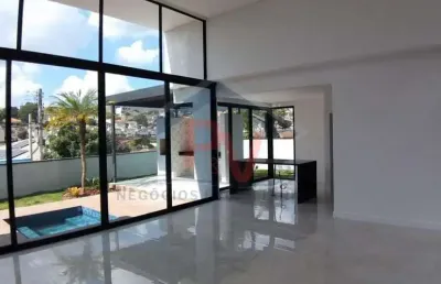 Casa térrea para venda em atibaia, jardim paulista, 3 dormitórios, 3 suítes, 4 banheiros, 2 vagas