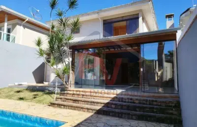 Casas 3 e 4 quartos para locação em atibaia, vila petrópolis, 4 dormitórios, 2 suítes, 5 banheiros, 6 vagas