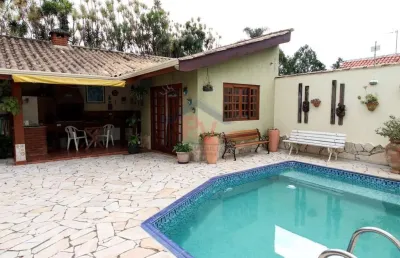 Casa alto padrão para locação em atibaia, vila petrópolis, 3 dormitórios, 3 suítes, 6 banheiros, 4 vagas