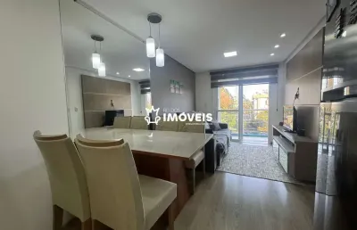 Apartamento semimobiliado com 02 dormitórios no bairro desvio rizzo