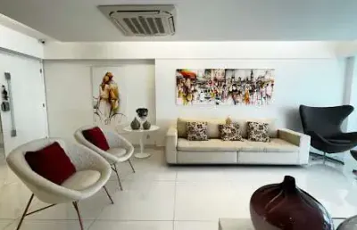 Vende-se apartamento de 4 qtos (1 transformado em closet) - 171 m² - casa forte - recife/pe