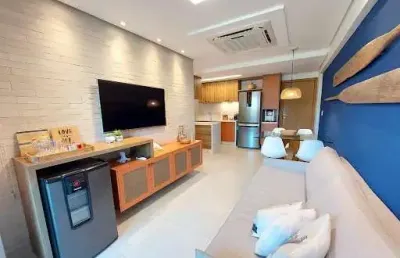Vende-se flat garden (60 + 30m²) - 2 qtos (1 suíte)