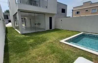 Casa em condomínio fechado com 4 quartos à venda na Rodovia BA-099 - Estrada do Côco, Boa União, Camaçari