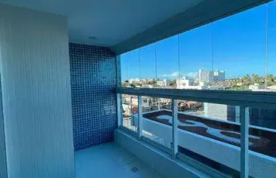 Apartamento para venda com 92 metros quadrados com 3 quartos em pitangueiras - lauro de freitas - ba