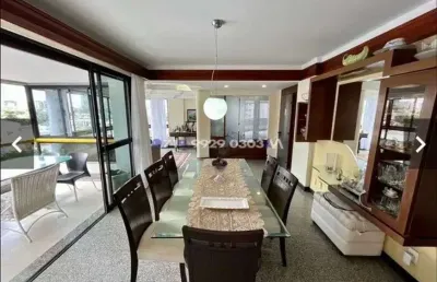 Apartamento no caminho das árvores com 4|4, 02g e 180m²