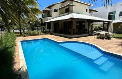 Casa em condomínio fechado com 5 quartos à venda na Rodovia BA-099 - Estrada do Côco, Guarajuba, Camaçari