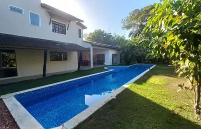 Casa em condomínio fechado com 5 quartos à venda na Rodovia BA-099 - Estrada do Côco, Abrantes, Camaçari