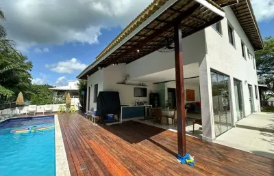 Casa em aphaville litoral norte 1 com 4|4, 04g e 271m² (porteira fechada)